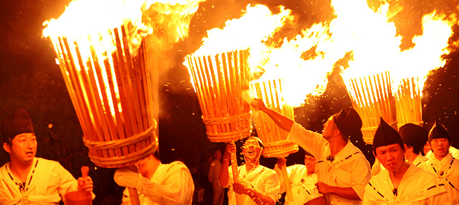 北海道那智・美瑛火祭り