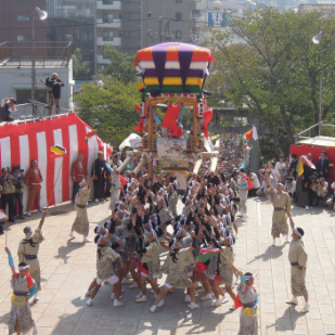 祭りアイランド九州の写真・長崎くんちの写真