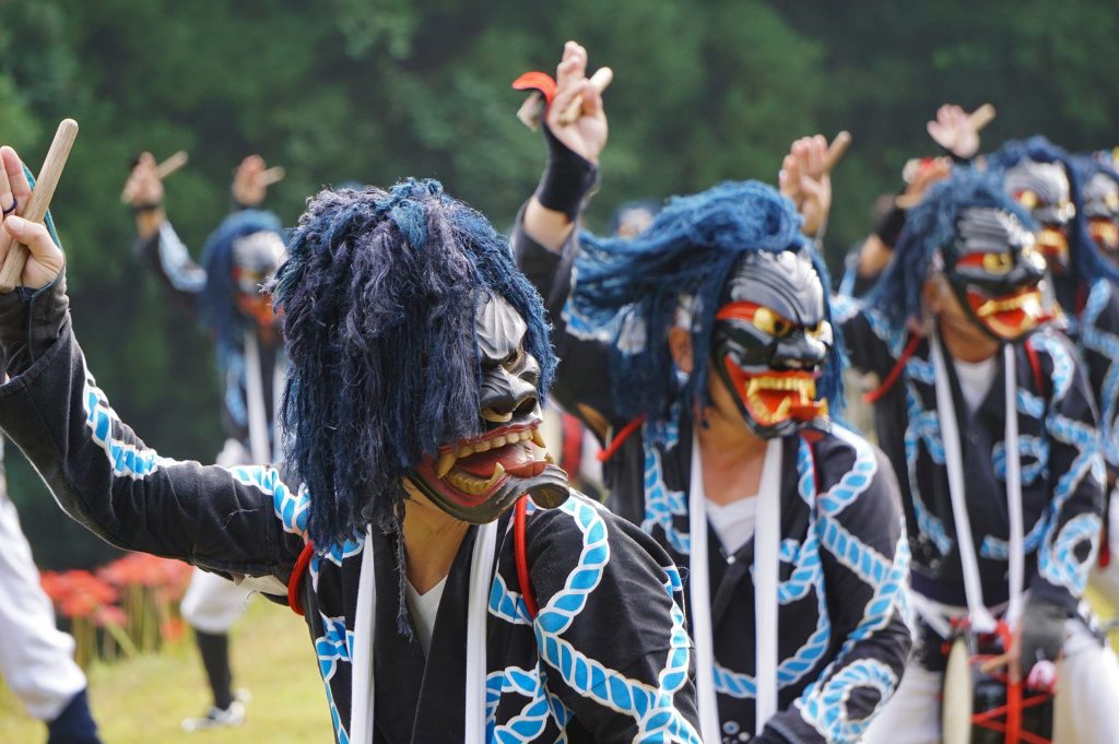 佐賀県鹿島・救世神社秋祭りの写真