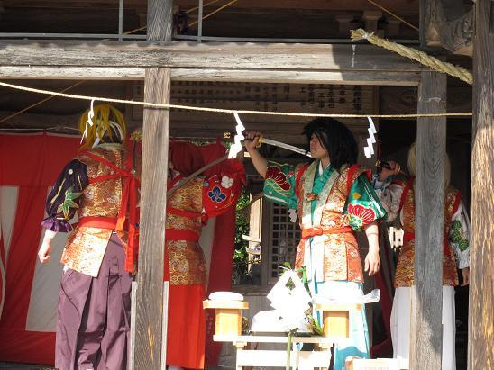 大分県杵築市・年田神楽