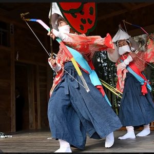 長野県・諏訪神社・福田十二神楽